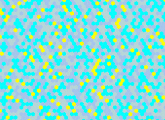 背景 タイル ドットのような花形模様