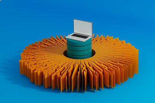 Laptop technology for artificial intelligence with server connection