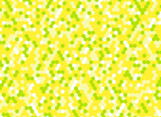 背景 タイル ドットのような花形模様