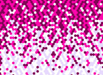 背景 タイル ドットのような花形模様