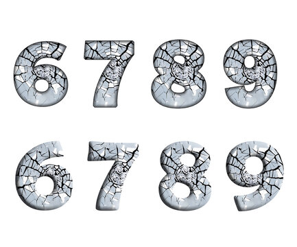 Broken Glass Alpha Broken Crack pattern 6, 7, 8, 9 Number letter text typography font  copy.png