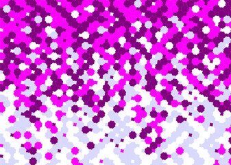 背景 タイル 幾何学的な金平糖形の模様