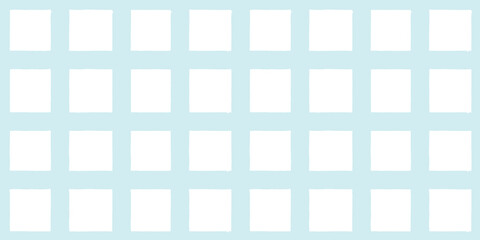 Seamless pattern with soft blue lines on a white background