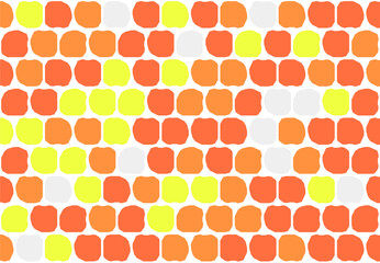 背景 タイル ドットのような丸模様