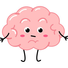 Brain Mental Health Illustration