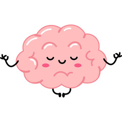 Brain Mental Health Illustration
