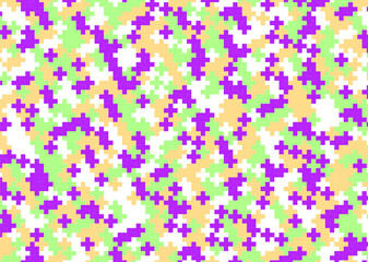 背景 タイル 十字模様