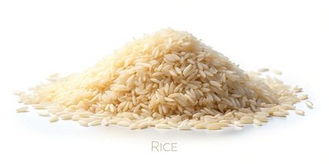 Aerial View Rice Paddy Harvest, Drone Photography Rice Pile, Agricultural Landscape, Rice Grain Stockpile, Asian Rice Farming