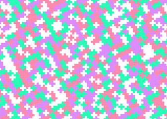 背景 タイル 十字模様