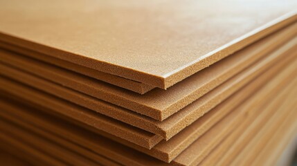 Stack of composite wood planks ready to replace termite-damaged wood