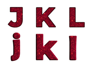 Red glitter Bling texture Foil   J, K, L  Alphabet letter text typography font  copy.png