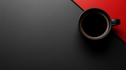 A warm cup of coffee setting the tone for a relaxing and cozy atmosphere