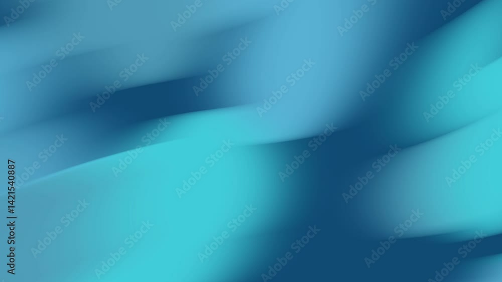 Poster abstract blue hues: serene gradient background image with smooth waves and subtle light effects