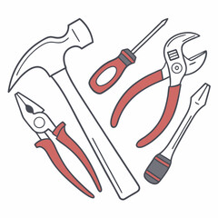 Tools Forming a Heart – Symbol of Worker Appreciation