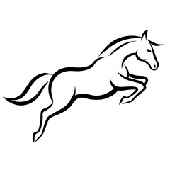 Fototapeta premium horse vector illustration