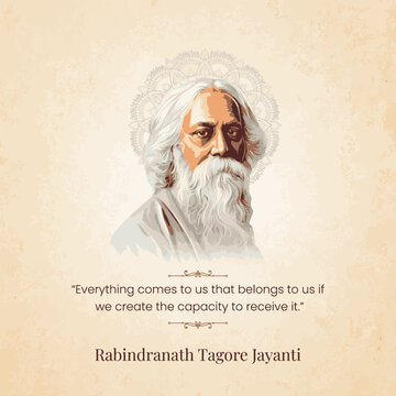 Happy Rabindranath Tagore Jayanti