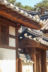 한옥 다중 처마