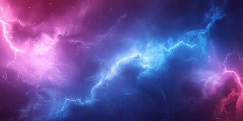 Chroma storm background with a flashing soft ripple effect