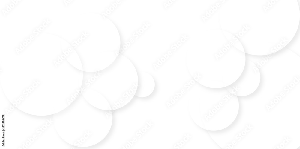 Poster modern abstract white background with transparent layers triangle shape with shadow. white color tec