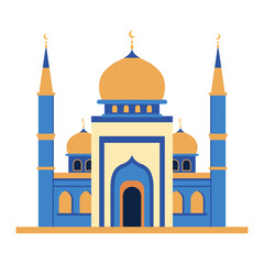 Islamic Mosque Illustration