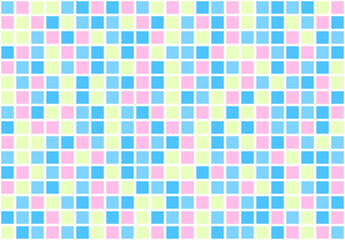 背景 正方形 タイル模様 隙間付き