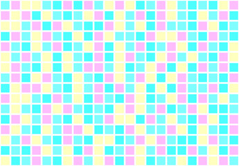 背景 正方形 タイル模様 隙間付き