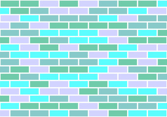 背景 タイル レンガ模様 隙間付き 横並び