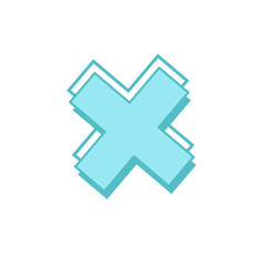 Fototapeta premium Retro Abstact Shape