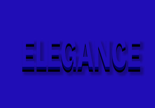 Elegence Text Effect