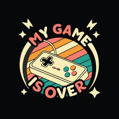 vector illustration of an abstract game background