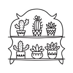 Comfy Patterns Coloring Pages for Adults and Kids, Bold and Easy Coloring Page, Simple and Big Designs, Line Art Victor Illustration, Black and White