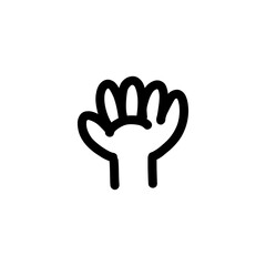 hand doodle icon