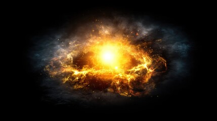 Cosmic explosion illuminating the universe