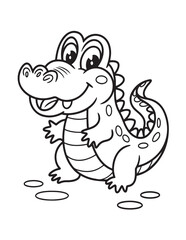 Cute Animal Coloring Pages, Coloring book, Animals, victor, animals line art, illustration, black & white Designs