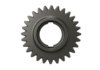 Gear Mechanism isolated on white background