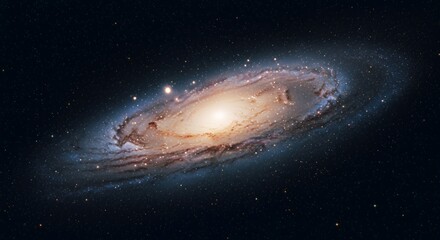 Fototapeta premium Galaxy Spiral in Space