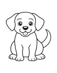 Cute Animal Coloring Pages, Coloring book, Animals, victor, animals line art, illustration, black & white Designs