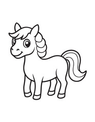 Cute Animal Coloring Pages, Coloring book, Animals, victor, animals line art, illustration, black & white Designs