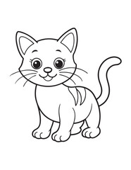 Cute Animal Coloring Pages, Coloring book, Animals, victor, animals line art, illustration, black & white Designs