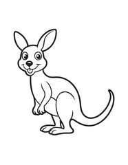 Cute Animal Coloring Pages, Coloring book, Animals, victor, animals line art, illustration, black & white Designs