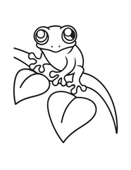 Cute Animal Coloring Pages, Coloring book, Animals, victor, animals line art, illustration, black & white Designs