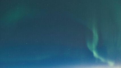 緑色のオーロラ