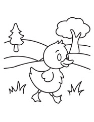 Cute Animal Coloring Pages, Coloring book, Animals, victor, animals line art, illustration, black & white Designs