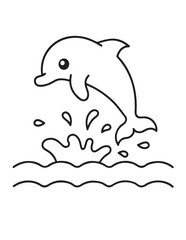 Cute Animal Coloring Pages, Coloring book, Animals, victor, animals line art, illustration, black & white Designs