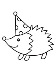 Cute Animal Coloring Pages, Coloring book, Animals, victor, animals line art, illustration, black & white Designs