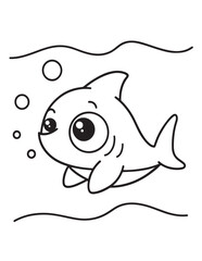 Cute Animal Coloring Pages, Coloring book, Animals, victor, animals line art, illustration, black & white Designs