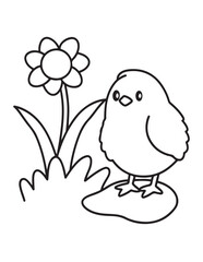 Cute Animal Coloring Pages, Coloring book, Animals, victor, animals line art, illustration, black & white Designs