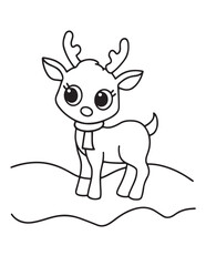 Cute Animal Coloring Pages, Coloring book, Animals, victor, animals line art, illustration, black & white Designs