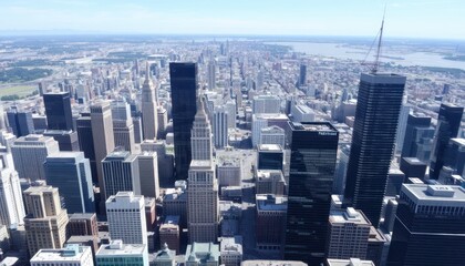 Obraz premium Urban Skyline Panorama (1)