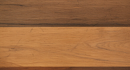 Naklejka premium Striped Wood Texture with Natural Light and Dark Brown Grain for Interior and Product Backgrounds